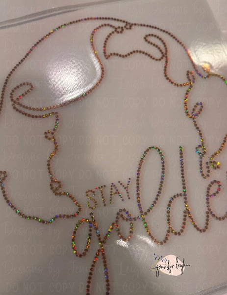 Stay Golden Spangle Top
