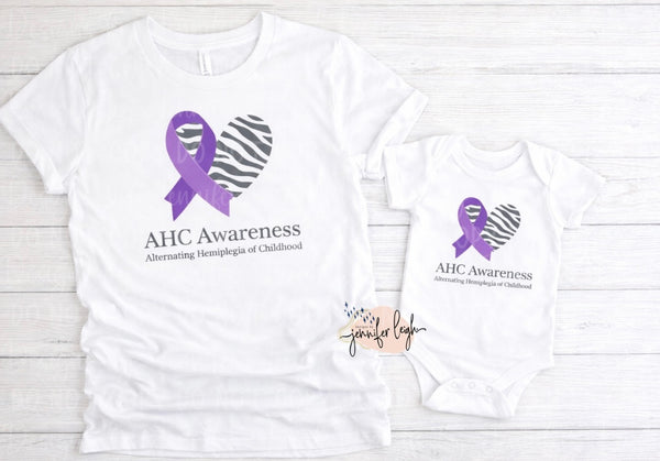 AHC Awareness Shirt & Onesie