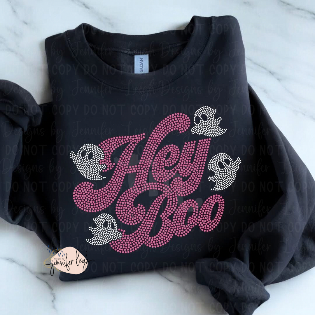 Hey Boo Spangle Top
