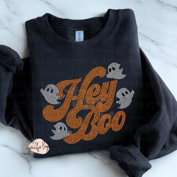 Hey Boo Spangle Top