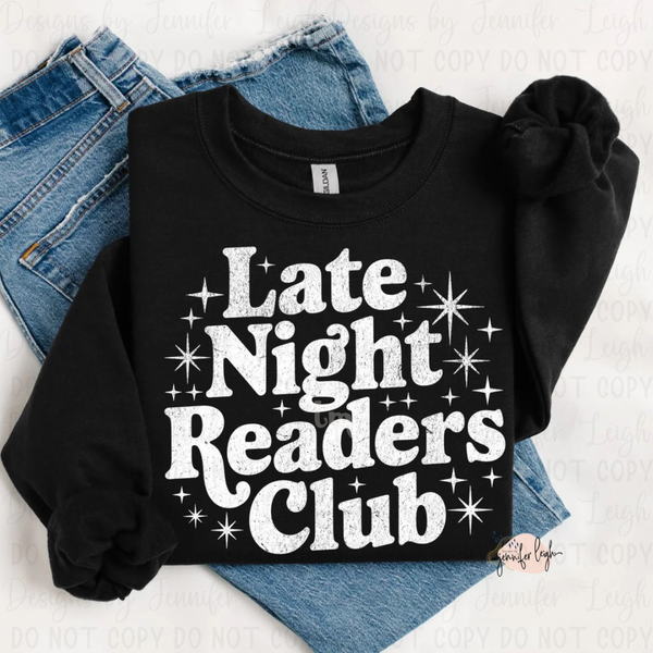 Late Night Readers Club Cozy Sweatshirt