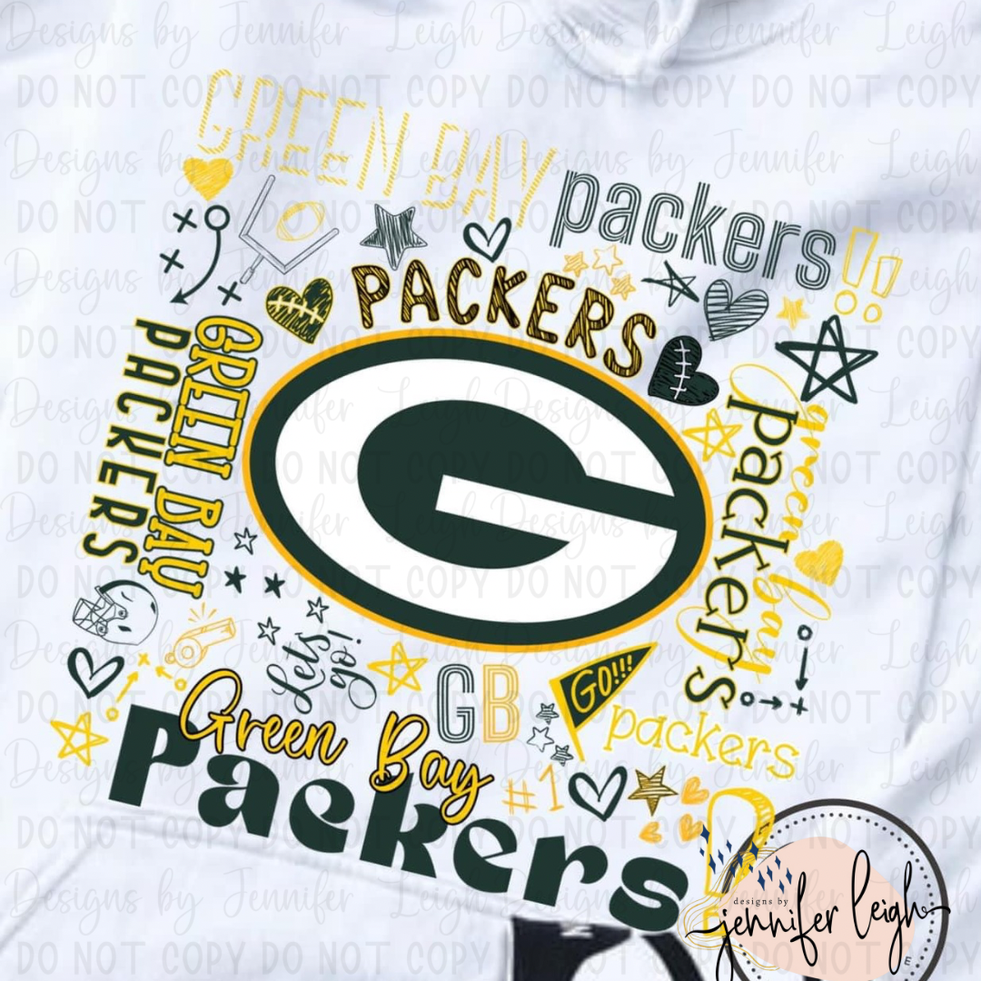 Green Bay Word Art