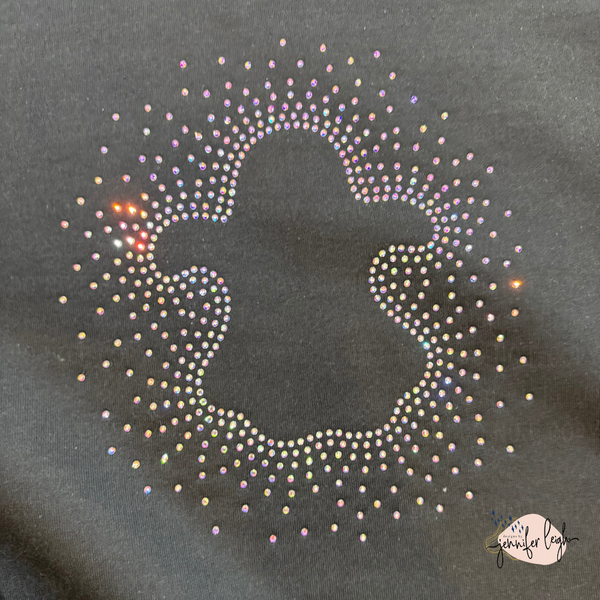 Rhinestone Ghost Scatter Sweatshirt