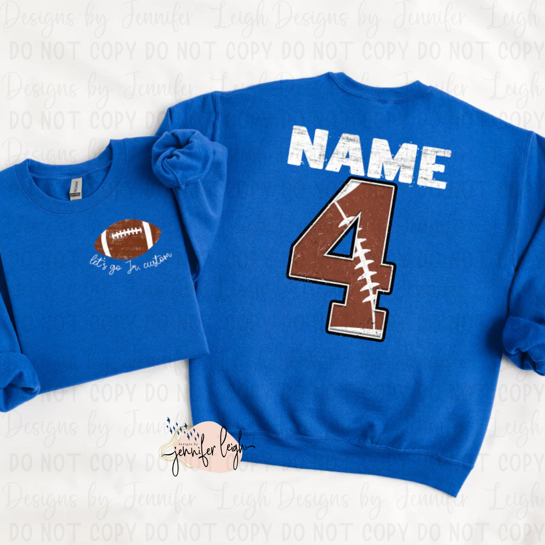 Football Custom Sweatshirt