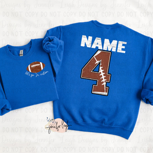 Football Custom Sweatshirt