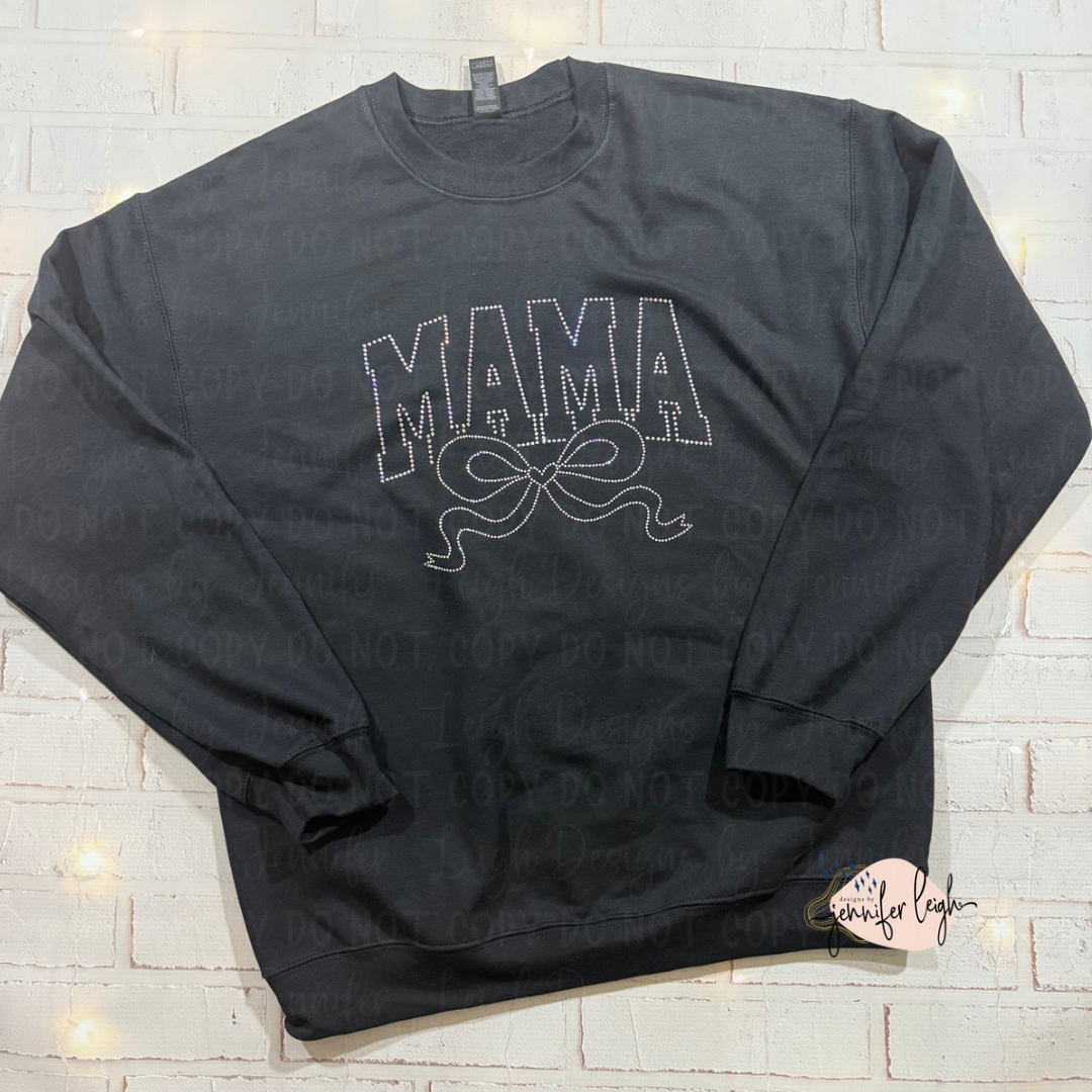 Rhinestone Mama Sweatshirt