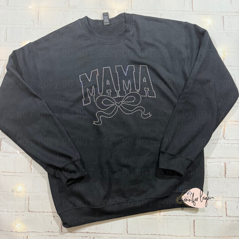 Rhinestone Mama Sweatshirt