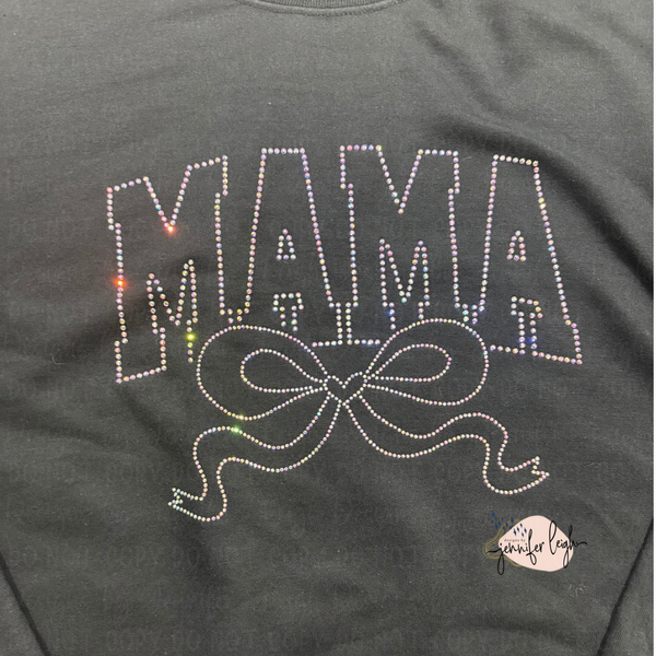Rhinestone Mama Sweatshirt