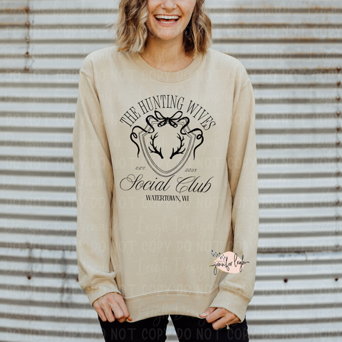 Customizable Hunting Wives Social Club
