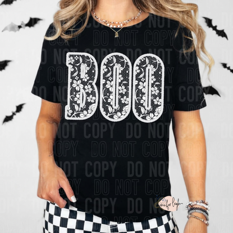 Boo Lace Front