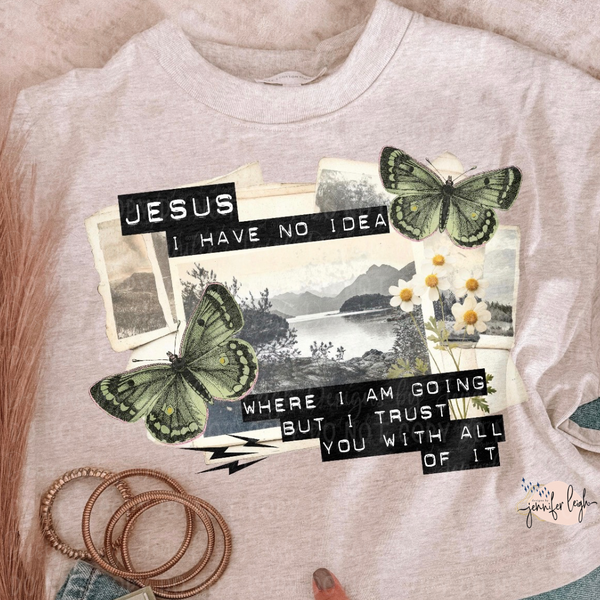 Jesus, I Trust You | Vintage Butterfly Faith Apparel