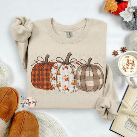 Patterned Pumpkins