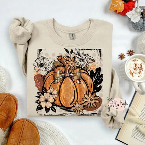 Retro Boho Pumpkin