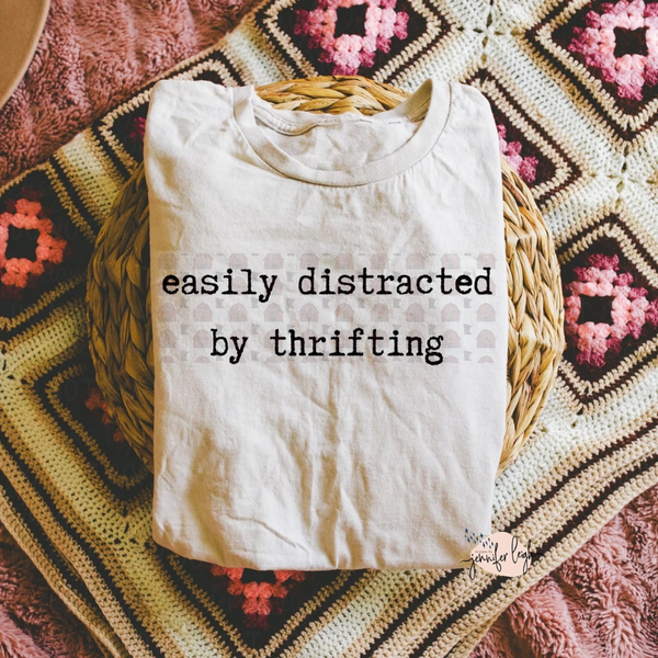 Easily Distracted by Thrifting Top