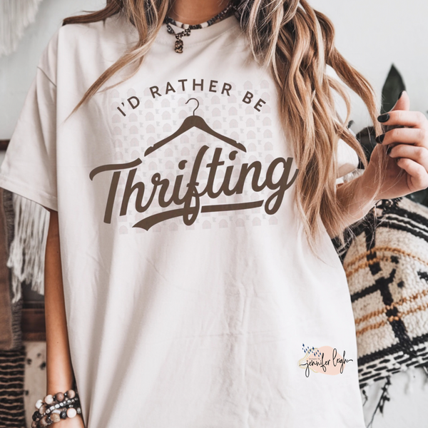 I’d Rather Be Thrifting Top