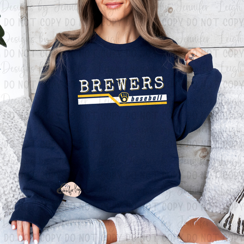Mke Baseball Stripe