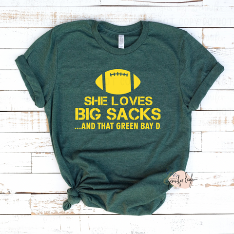 She Loves Big Sacks