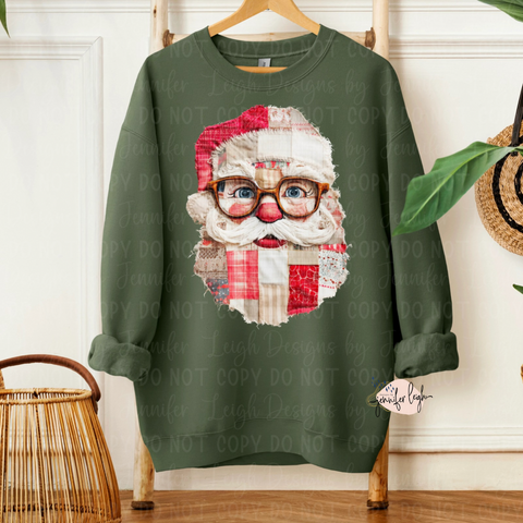 Patchwork Santa
