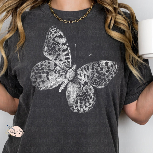 Butterfly Sketch Tee
