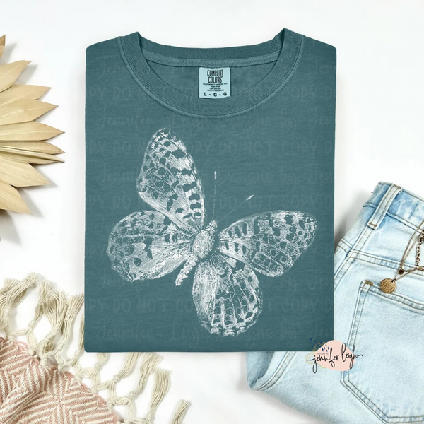 Butterfly Sketch Tee