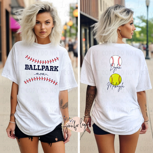 Ballpark Mom Custom