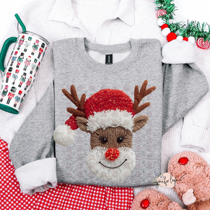 Realistic Yarn Reindeer