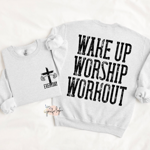 Wake Up Worship Workout Top