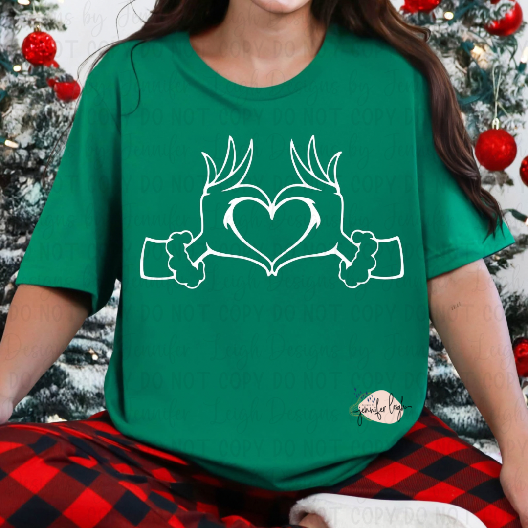 Christmas Heart Hands