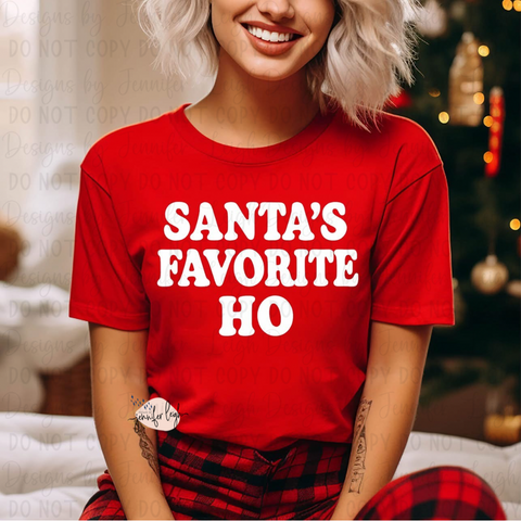 Santa’s Favorite Ho