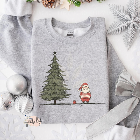 Santa & Tree