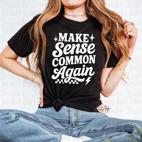 Make Sense Common Again