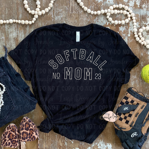 Softball Mom Custom