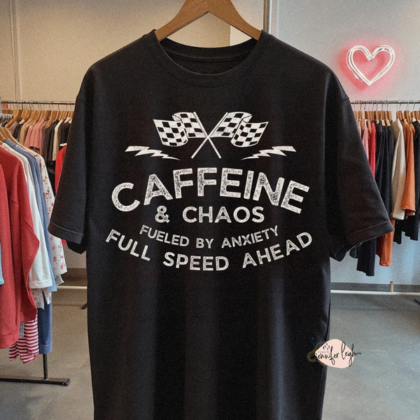 Caffeine & Chaos Graphic Tee