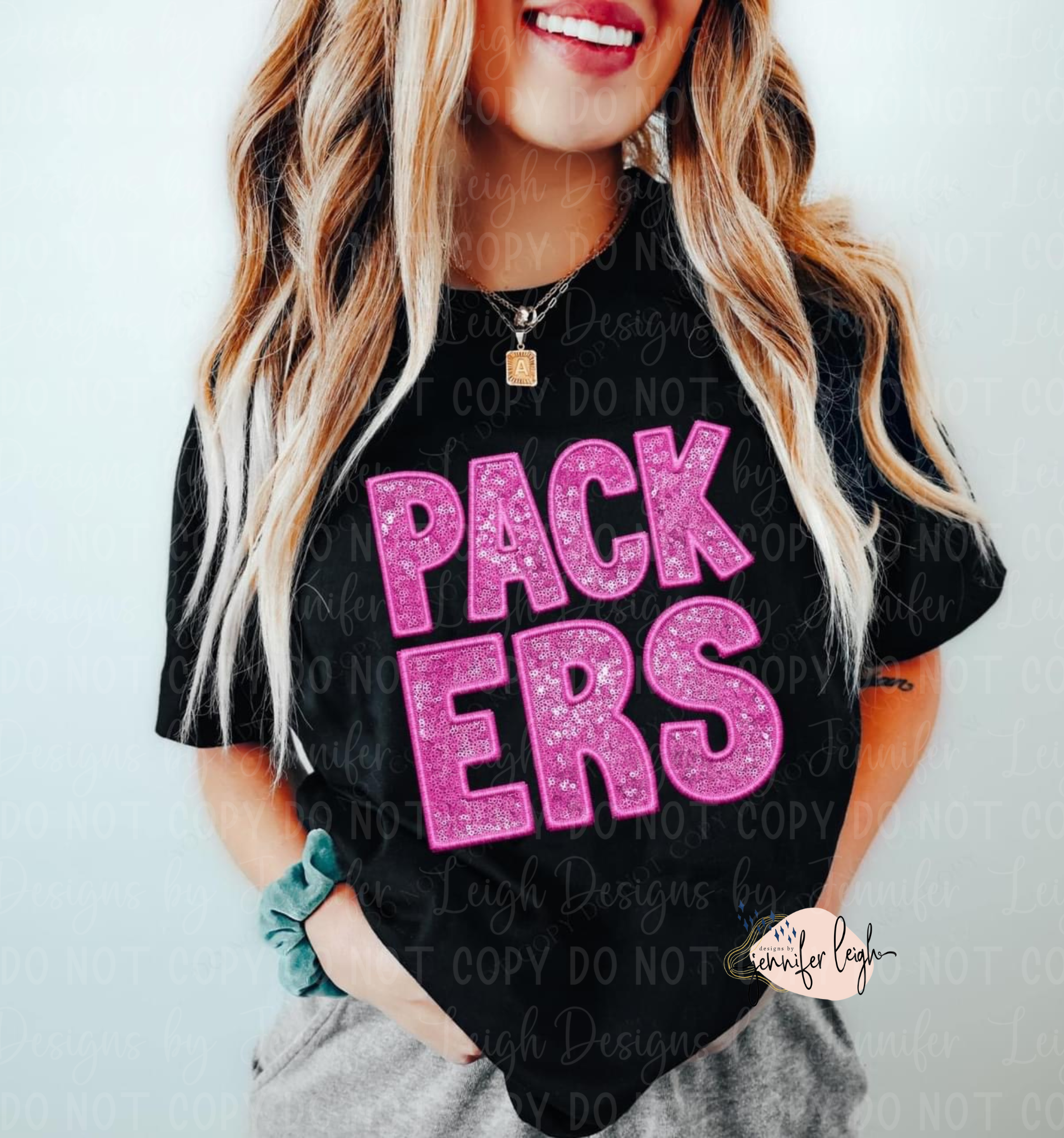 Faux Pink Sequin Pack