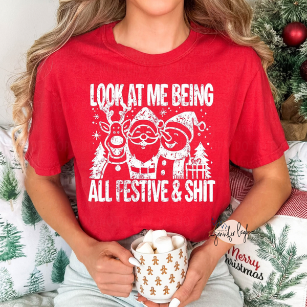 Look At Me Being All Festive