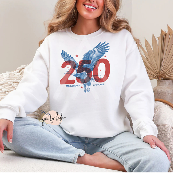 America 250 Anniversary Tee or Crewneck