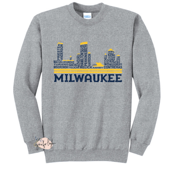 Milwaukee Skyline | Athletic Heather