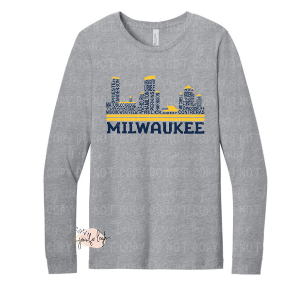 Milwaukee Skyline | Athletic Heather