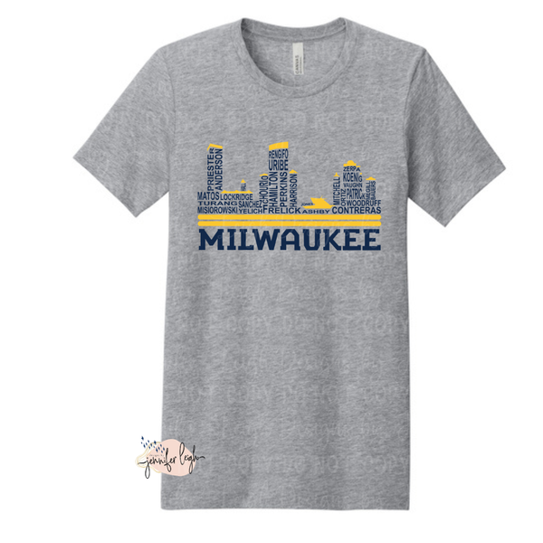 Milwaukee Skyline | Athletic Heather
